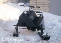 Как сделать миниснегоход своими руками